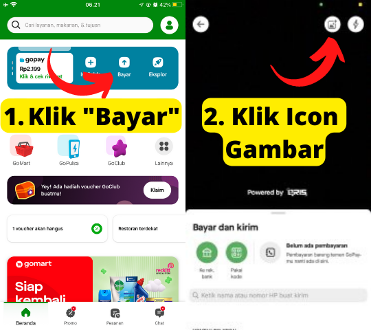 Cara Top up ML Pakai GoPay