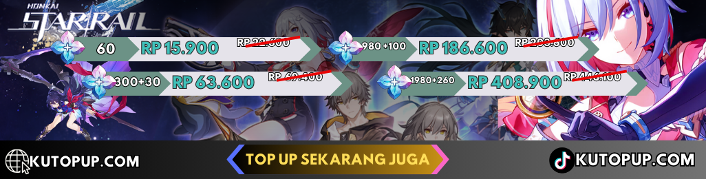 Harga Promo Honkai Star Rail